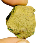 60.55 Cts Natural Ethiopian Opal Rough 31x23mm Huge Multi Fire Loose Gemstone