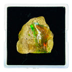 36.35 Cts Natural Ethiopian Opal Rough Flashy Huge Pendant Size Loose Gemstone