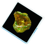 60.55 Cts Natural Ethiopian Opal Rough 31x23mm Huge Multi Fire Loose Gemstone