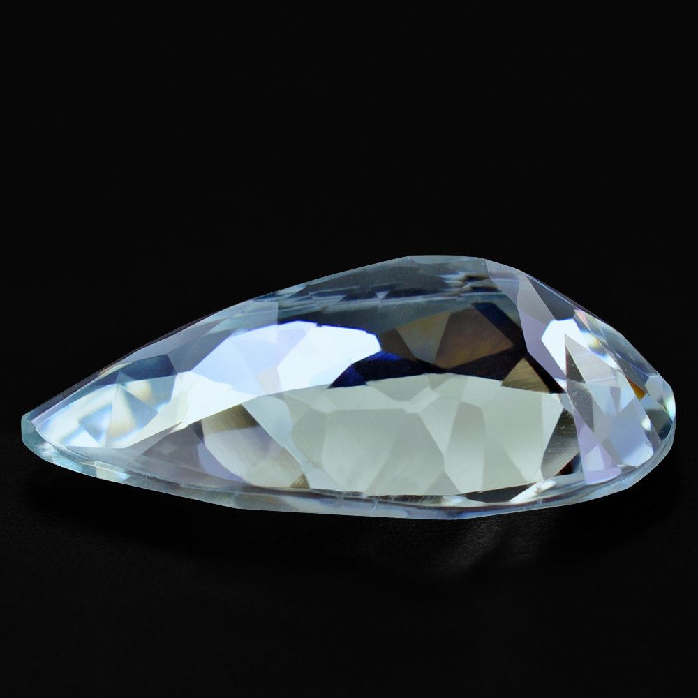 AQUAMARINE CUT PEAR (B) 24X14MM 12.90 Cts.