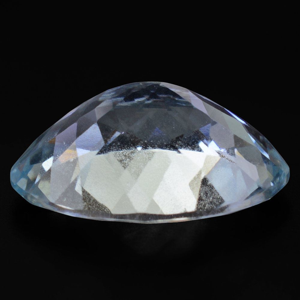 AQUAMARINE CUT OVAL (A) 18X13.50MM 10.80 Cts.