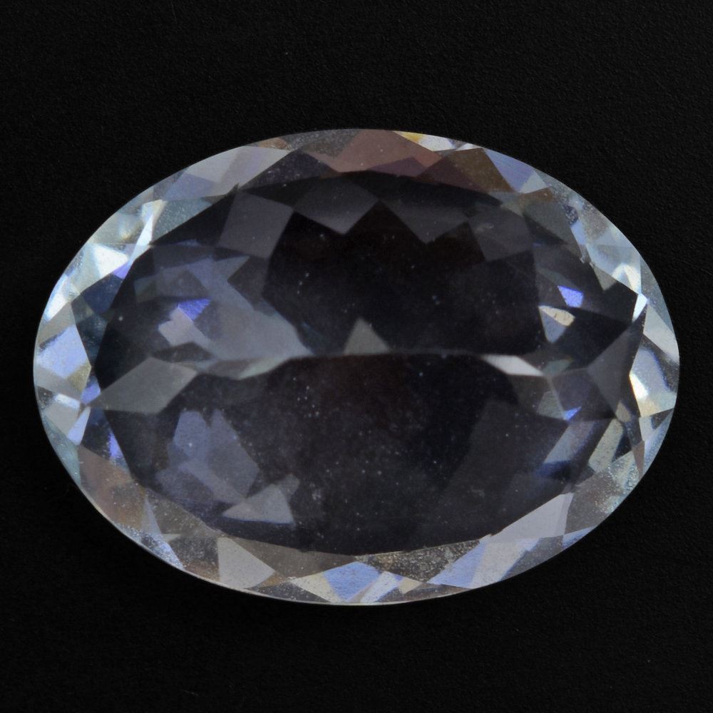 AQUAMARINE CUT OVAL (A) 18X13.50MM 10.80 Cts.