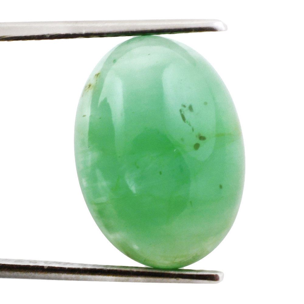 EMERALD OVAL CAB 18X13MM 11.60 Cts.