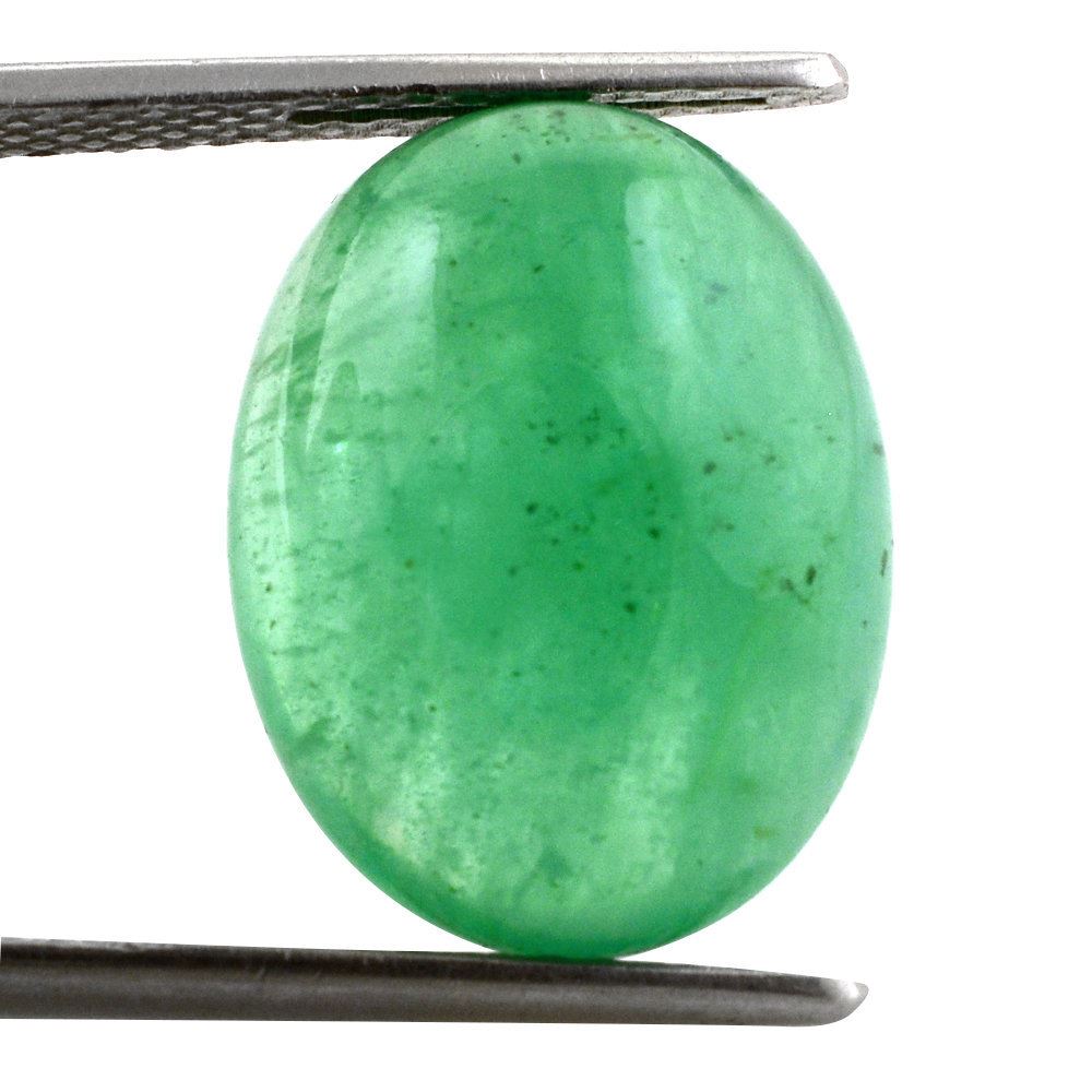 EMERALD OVAL CAB 17.70X13.50MM 11.65 Cts.