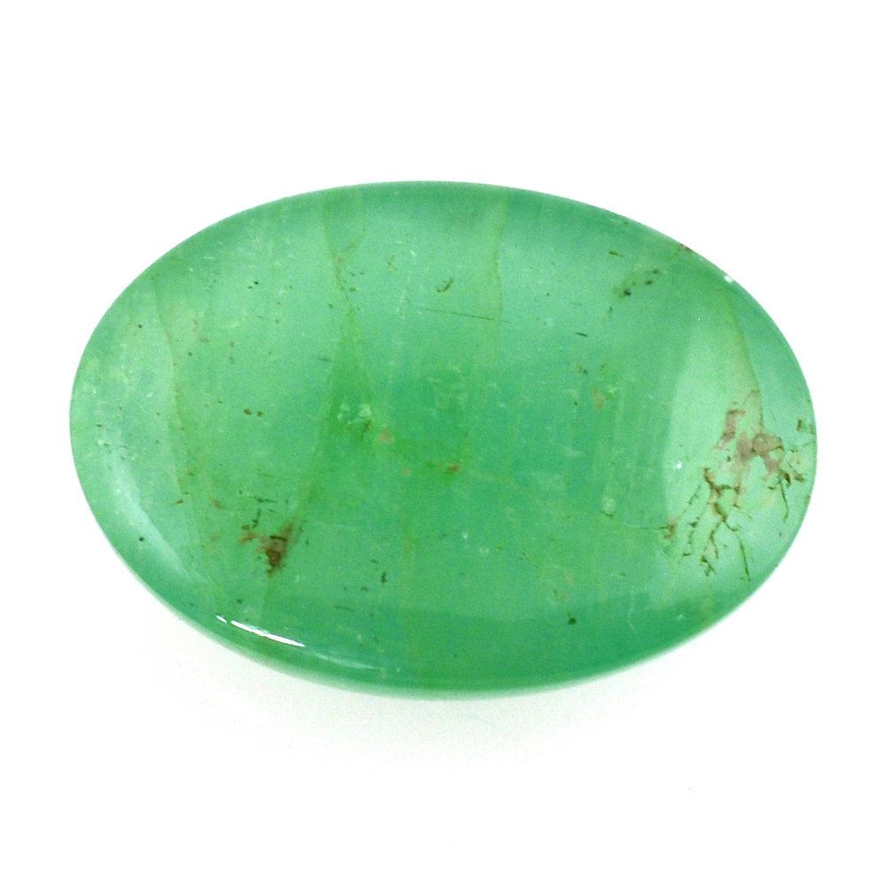 EMERALD OVAL CAB 17X12.50MM 11.00 Cts.