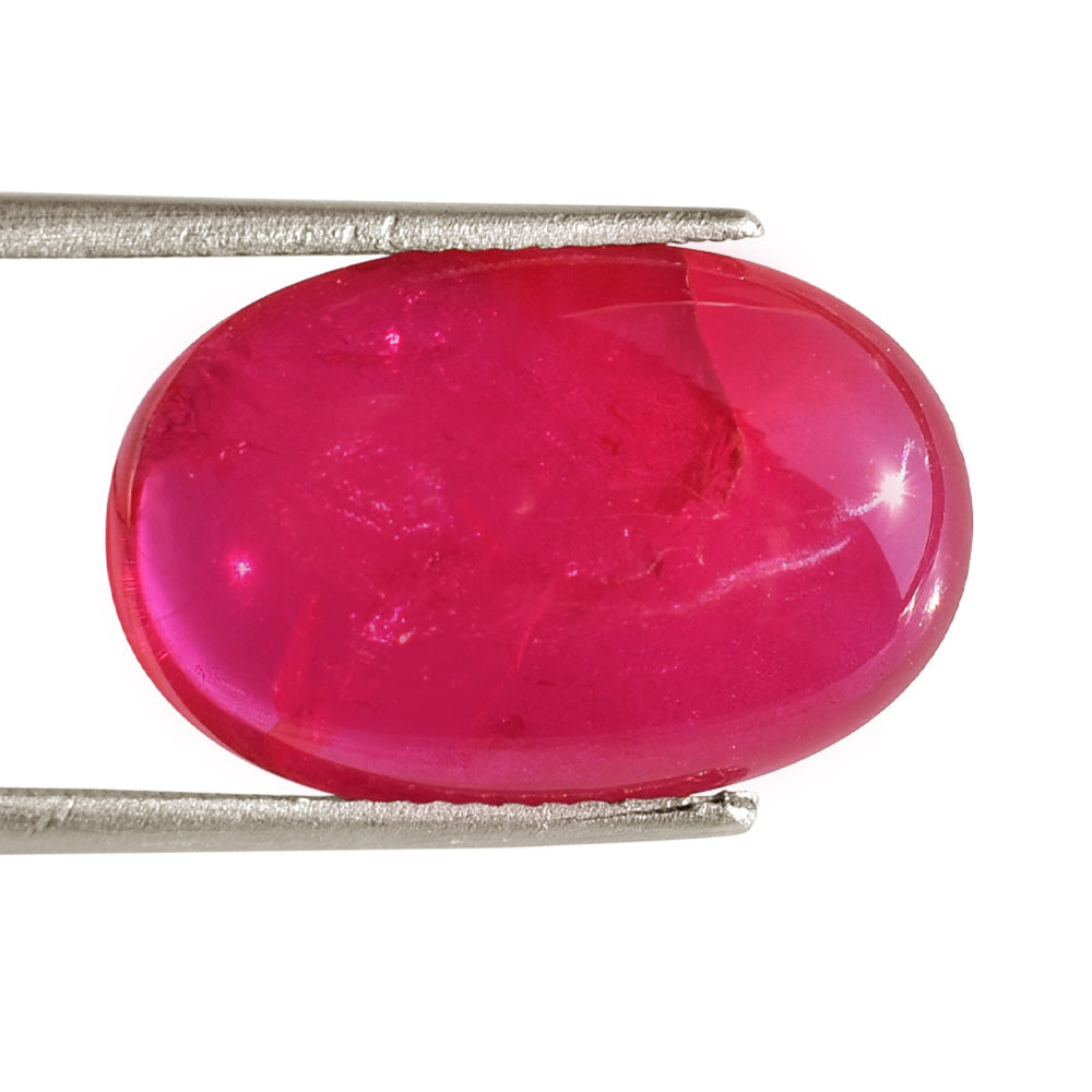 RUBY OVAL CAB 18.50X12MM 11.01 Cts.