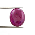 RUBY OVAL CAB 16X13MM 10.47 Cts.