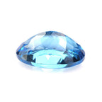 SWISS BLUE TOPAZ CUT OVAL (TOP) 16X12MM 11.87 Cts.