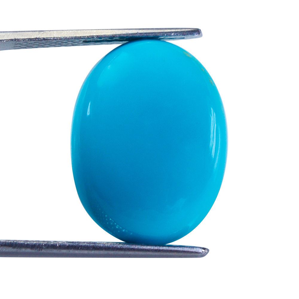 SLEEPING BEAUTY TURQUOISE OVAL CAB 20X15MM 12.05 Cts.