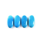 SLEEPING BEAUTY TURQUOISE PLAIN OVAL CAB (AAA) 27.00X13.00 MM 14.73 Cts.